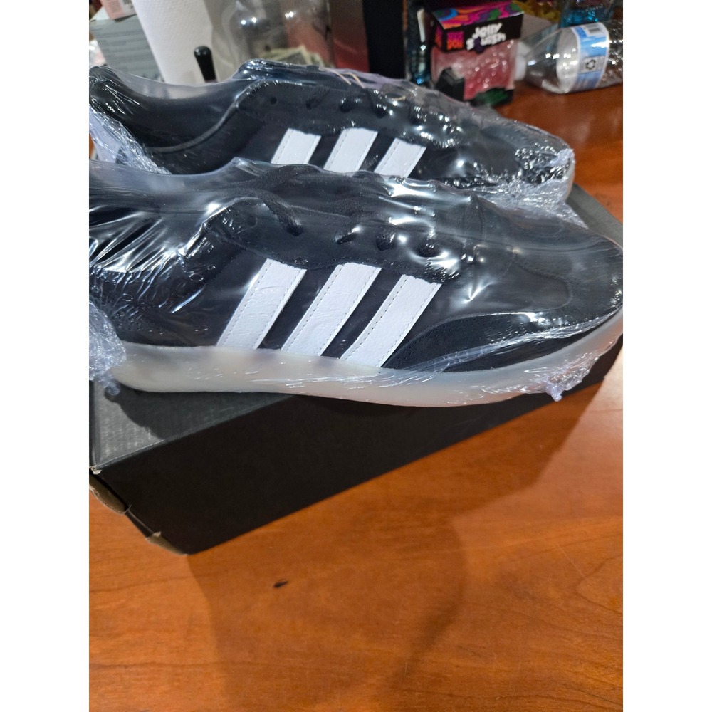 Adidas Barreda Decode J Black White Sneakers JR0762 Mens 7 / Womens 8.5